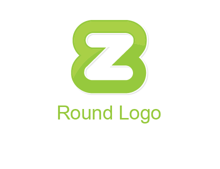 letter Z and number eight logo