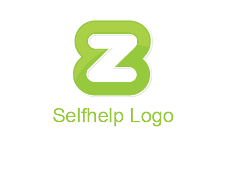 letter Z and number eight logo