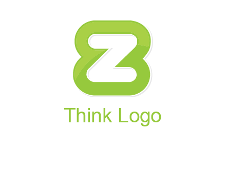 letter Z and number eight logo