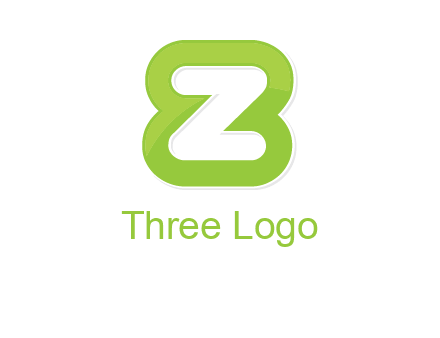 letter Z and number eight logo