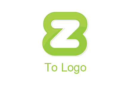 letter Z and number eight logo