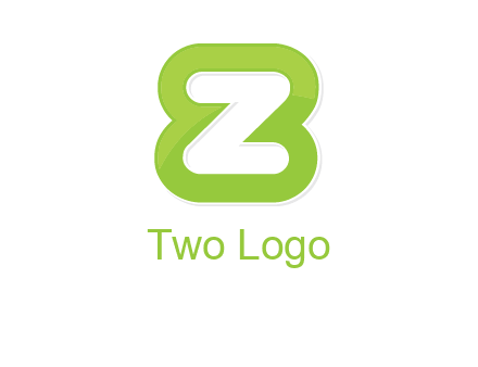 letter Z and number eight logo