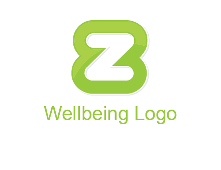 letter Z and number eight logo