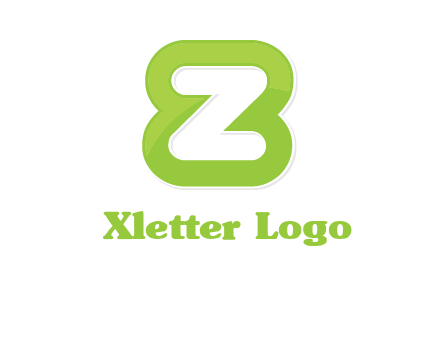 letter Z and number eight logo