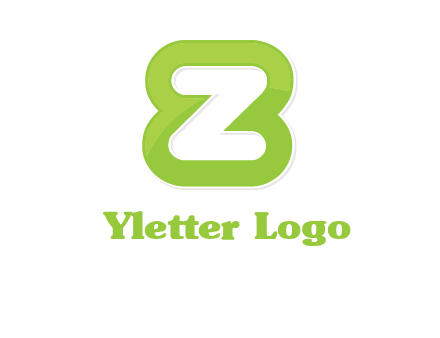 letter Z and number eight logo