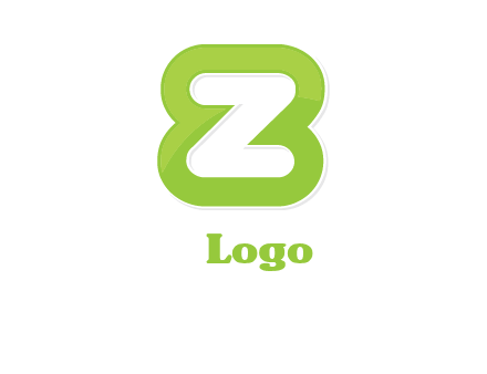 letter Z and number eight logo
