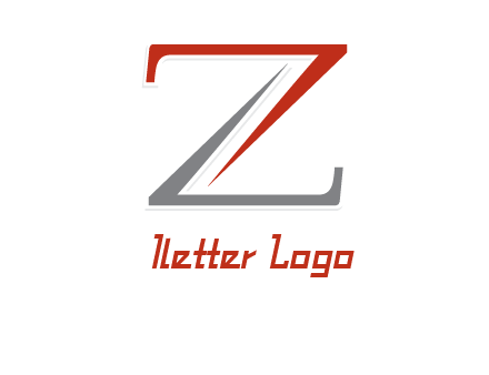 lines forming letter Z