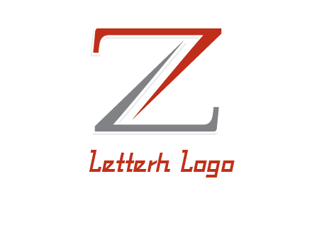 lines forming letter Z