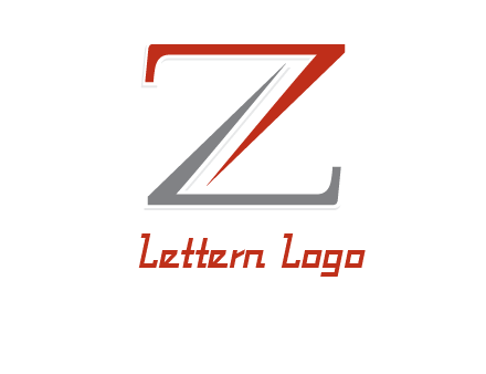 lines forming letter Z