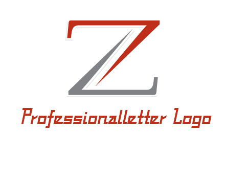 lines forming letter Z