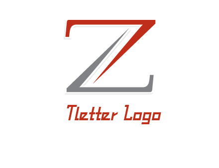 lines forming letter Z