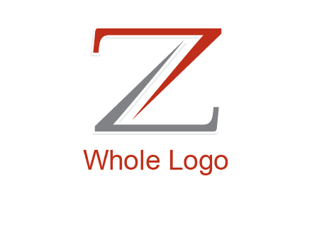 lines forming letter Z