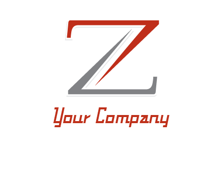lines forming letter Z