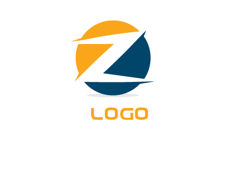 letter z bolt logo