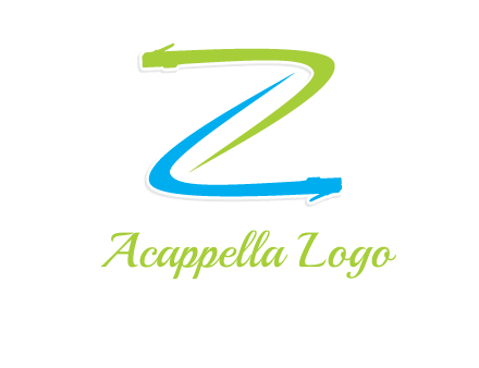 network wire letter Z logo