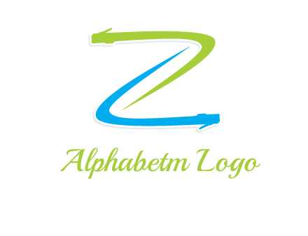 network wire letter Z logo