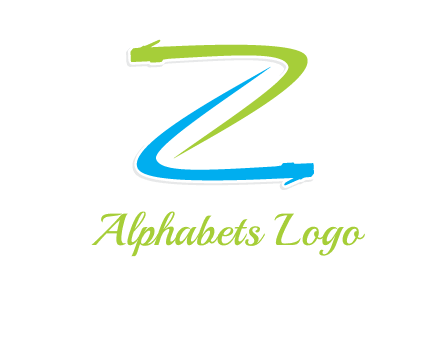 network wire letter Z logo