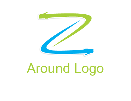 network wire letter Z logo