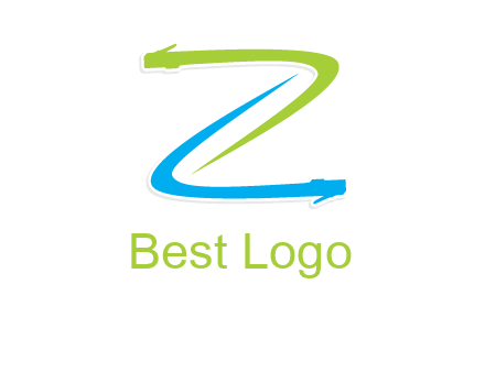 network wire letter Z logo