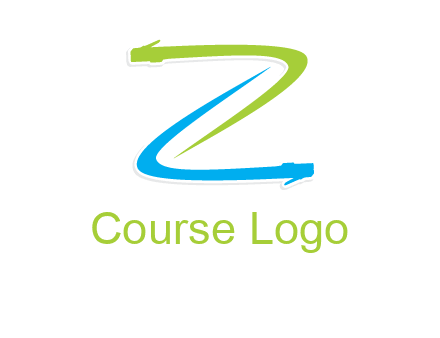 network wire letter Z logo