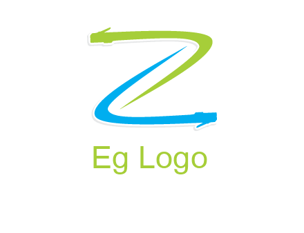 network wire letter Z logo