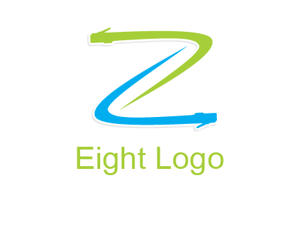 network wire letter Z logo