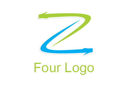 network wire letter Z logo