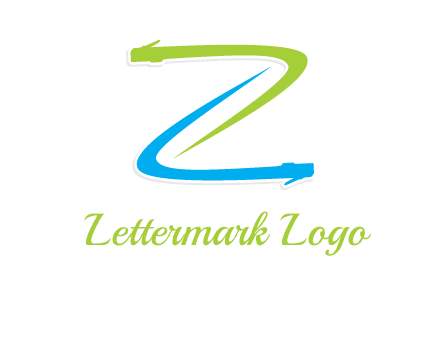 network wire letter Z logo
