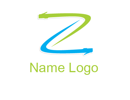network wire letter Z logo