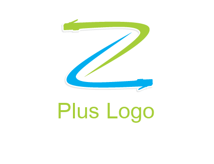 network wire letter Z logo