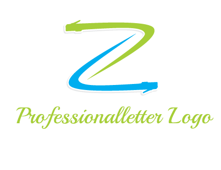 network wire letter Z logo