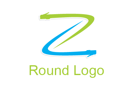 network wire letter Z logo