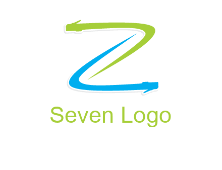 network wire letter Z logo