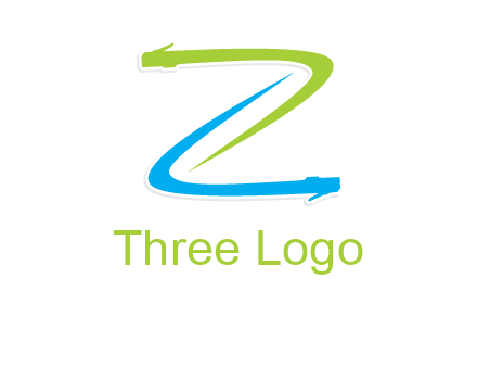 network wire letter Z logo