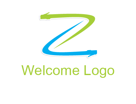 network wire letter Z logo