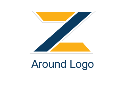 shapes forming letter Z