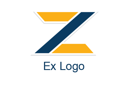 shapes forming letter Z