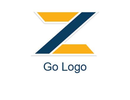 shapes forming letter Z