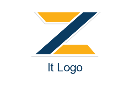 shapes forming letter Z