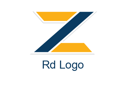 shapes forming letter Z