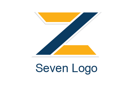 shapes forming letter Z