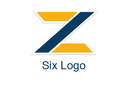 shapes forming letter Z