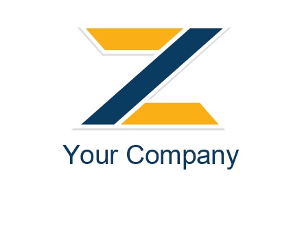 shapes forming letter Z