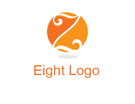 script letter Z in circle logo