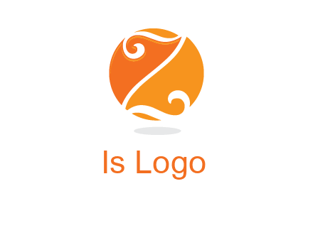 script letter Z in circle logo