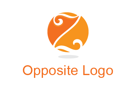 script letter Z in circle logo