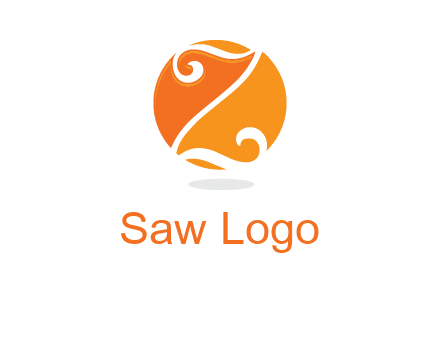 script letter Z in circle logo