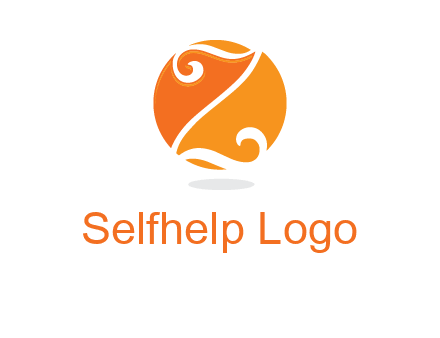 script letter Z in circle logo