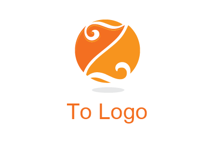 script letter Z in circle logo
