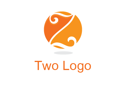 script letter Z in circle logo